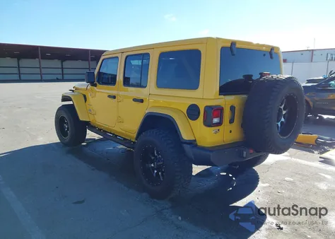 2020 Jeep Wrangler Unlimited Sahara from USA, damaged, VIN 1C4HJXEN9LW125402